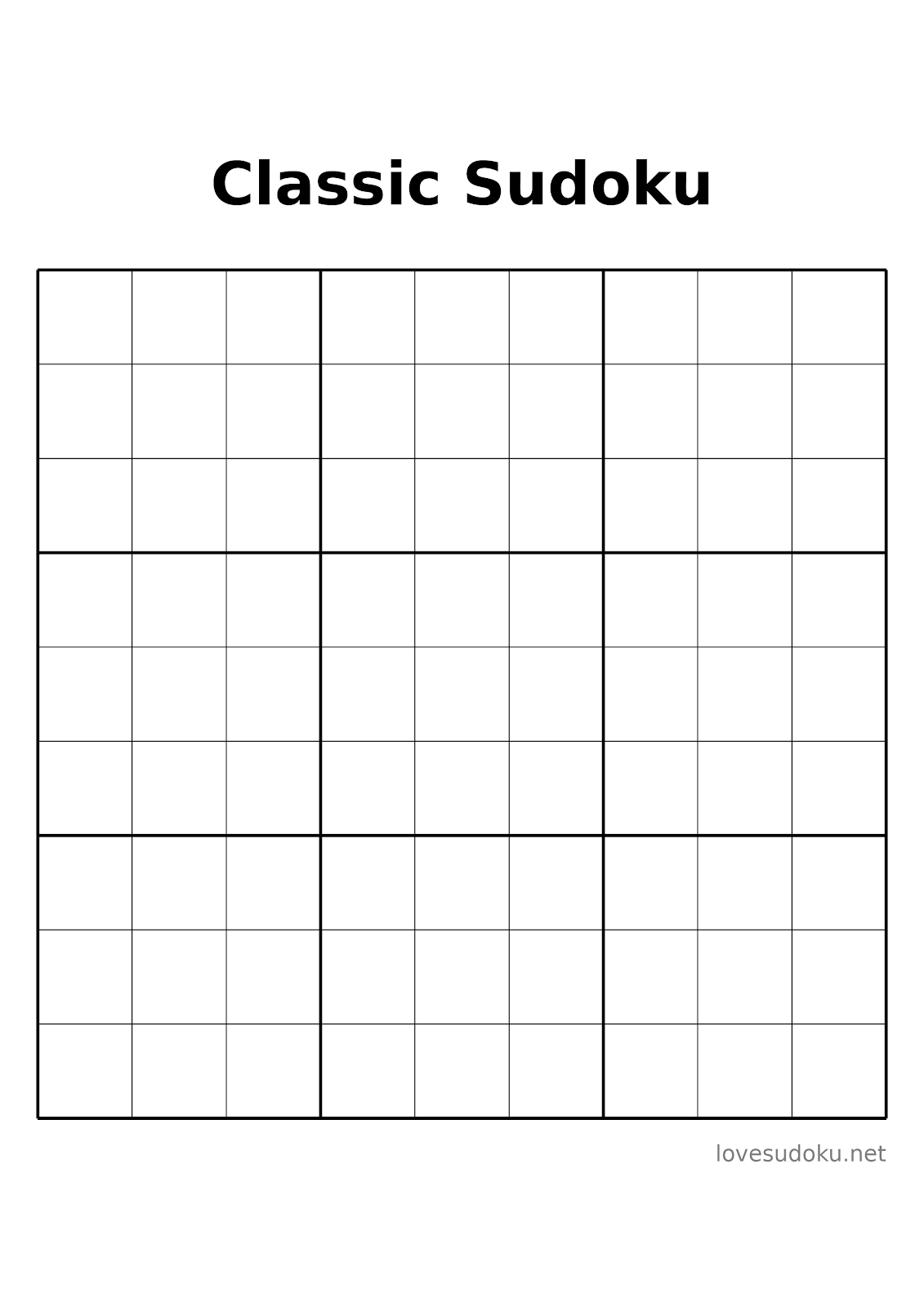 seniors sudoku